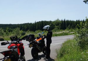 KTM 1090 Adventure sauerland duitsland ducati